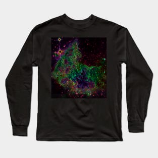 Black Panther Art - Glowing Edges 392 Long Sleeve T-Shirt